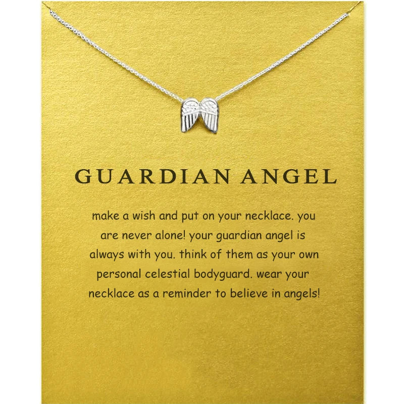 Watch Over Me Wings Necklace