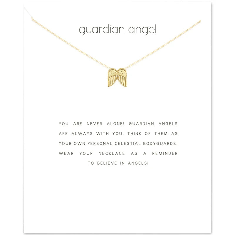 Watch Over Me Wings Necklace