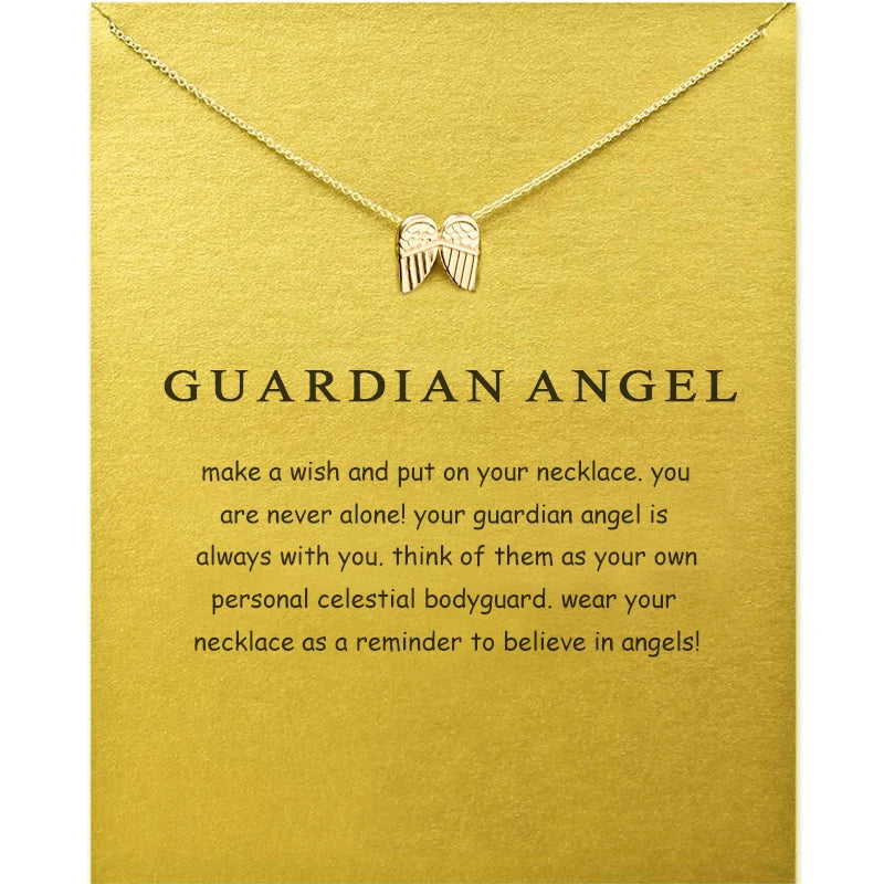 Watch Over Me Wings Necklace
