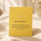 Spread Your Wings Butterfly Necklace — Gold — Bronze [autogen]
