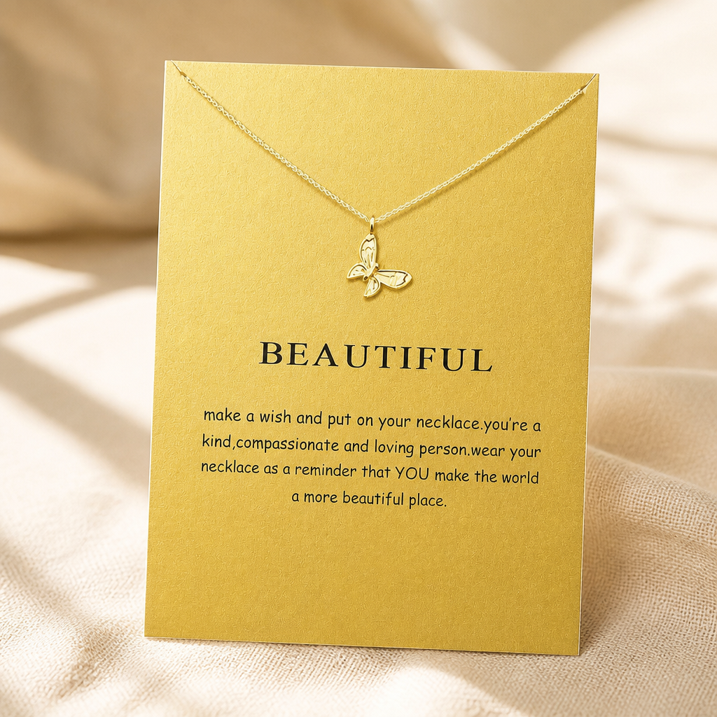 Transform Butterfly Necklace — Gold — Bronze [autogen]
