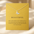 Transform Butterfly Necklace — Silver — Bronze [autogen]