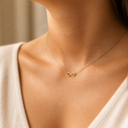Forever Infinity Necklace — on figure scale [autogen-pdp]