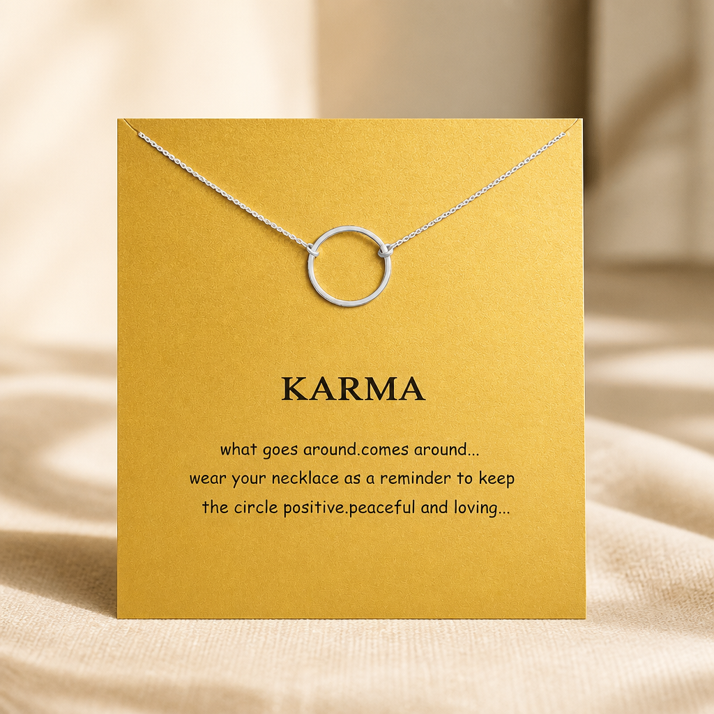 Full Circle Karma Necklace — Gold — Bronze [autogen]