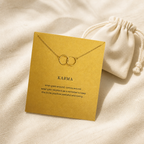Karma Circles Necklace — editorial flatlay [autogen-pdp]
