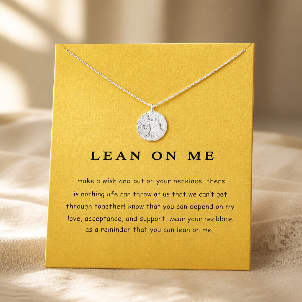 Legacy Tree Medallion Necklace — Silver — Bronze [autogen]