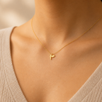 Joy in Motion Hummingbird Necklace — on figure scale [autogen-pdp]
