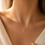 Lucky You Horseshoe Necklace — on figure scale [autogen-pdp]