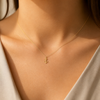 Hold Fast Anchor Necklace — on figure scale [autogen-pdp]