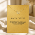 Whispers Crane Necklace — Gold — Bronze [autogen]
