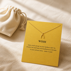 Wish Big Wishbone Necklace — editorial flatlay [autogen-pdp]